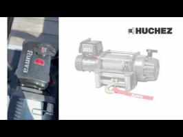 HUCHEZ - RUNVA vehicle winch type EB20000: example of application