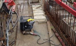 Electric winch PRIMO on a site