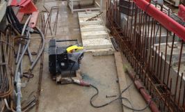 Electric winch PRIMO on a site Electric winch PRIMO on a site