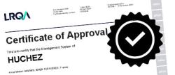 Our Quality Management System (QMS) has been recertified to ISO 9001:2015 by LRQA